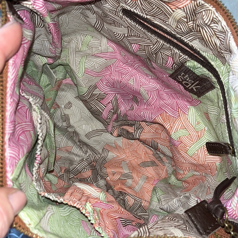 The Sak Color Block Python Print Shoulder Hobo Bag - image 6